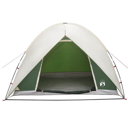 Camping telt med regnslag vandafvisende Grøn 245 x 245 x 149 cm
