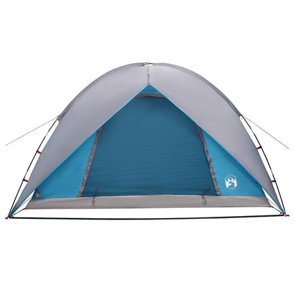 Camping telt med regnslag vandafvisende Blå 310 x 245 x 160 cm