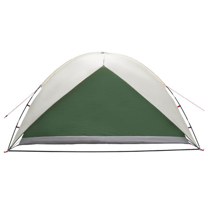Camping telt med regnslag vandafvisende Grøn 360 x 245 x 185 cm