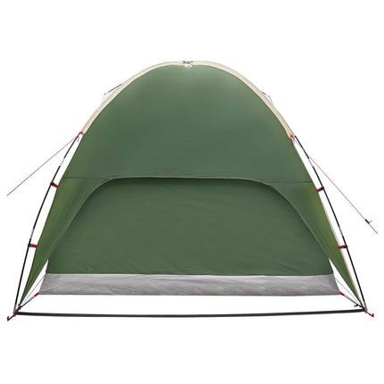 Camping telt med regnslag vandafvisende Grøn 360 x 245 x 185 cm
