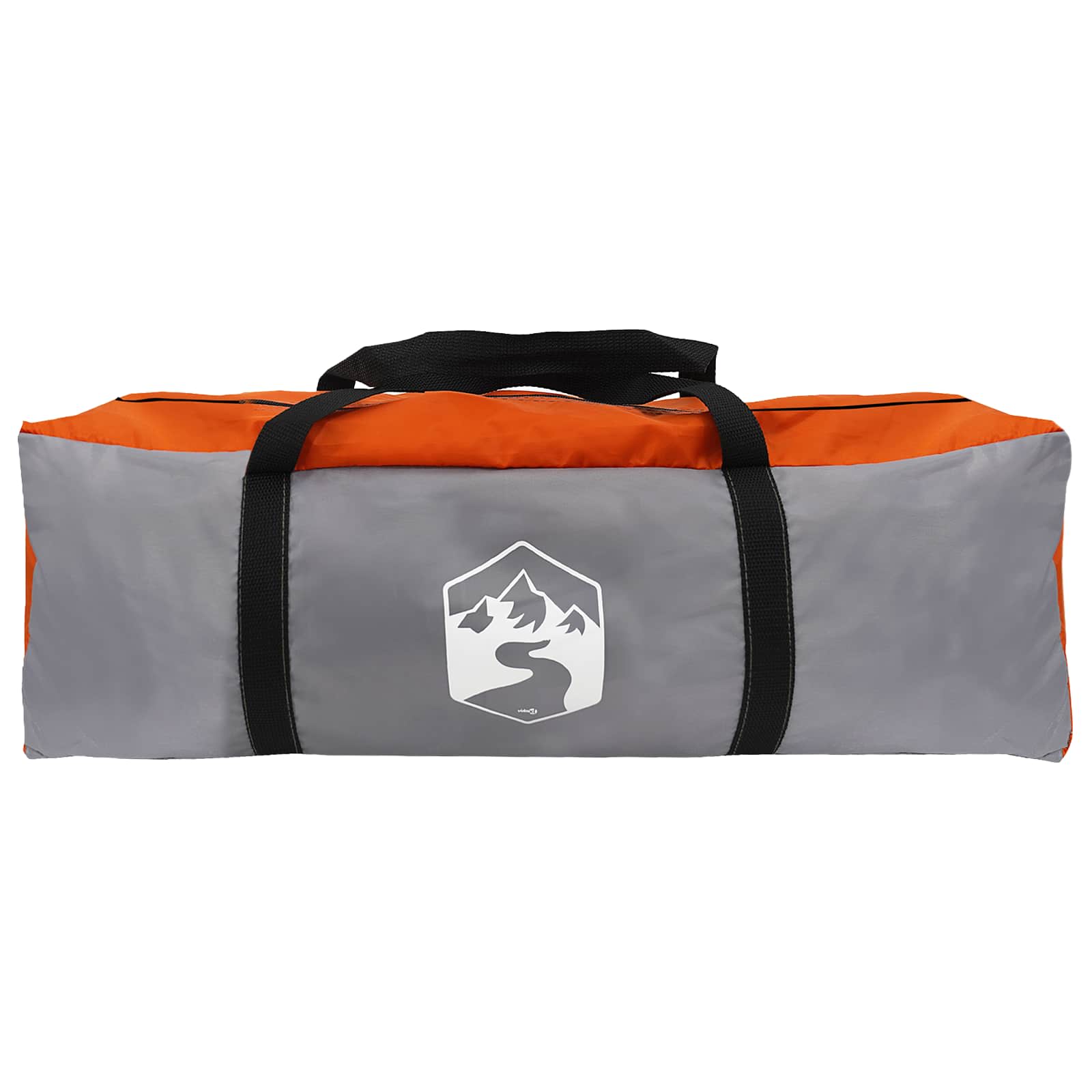 Bil Telt Grå og orange 200 x 170 x 170 cm Polyester og Stål