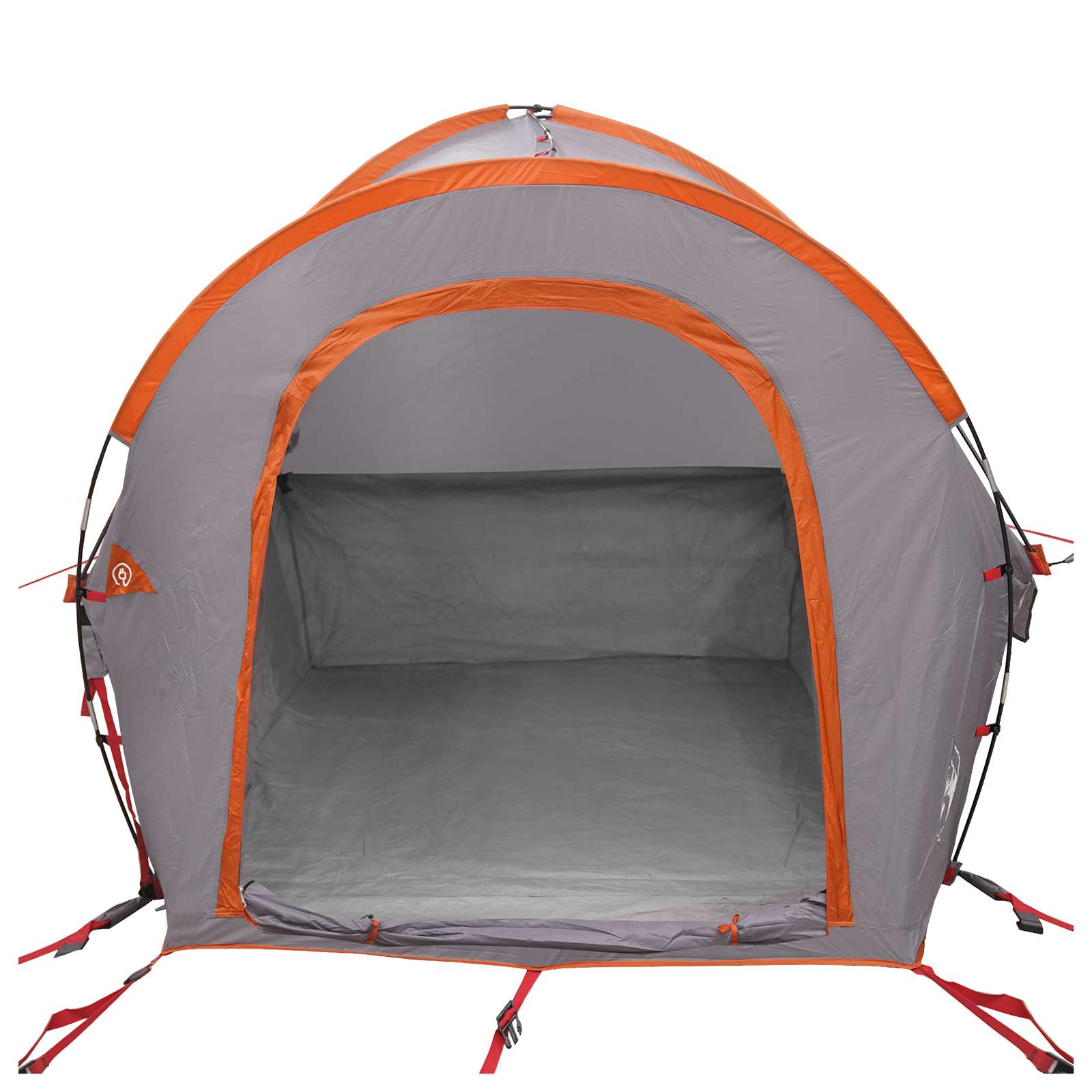 Bil Telt Grå og orange 200 x 170 x 170 cm Polyester og Stål