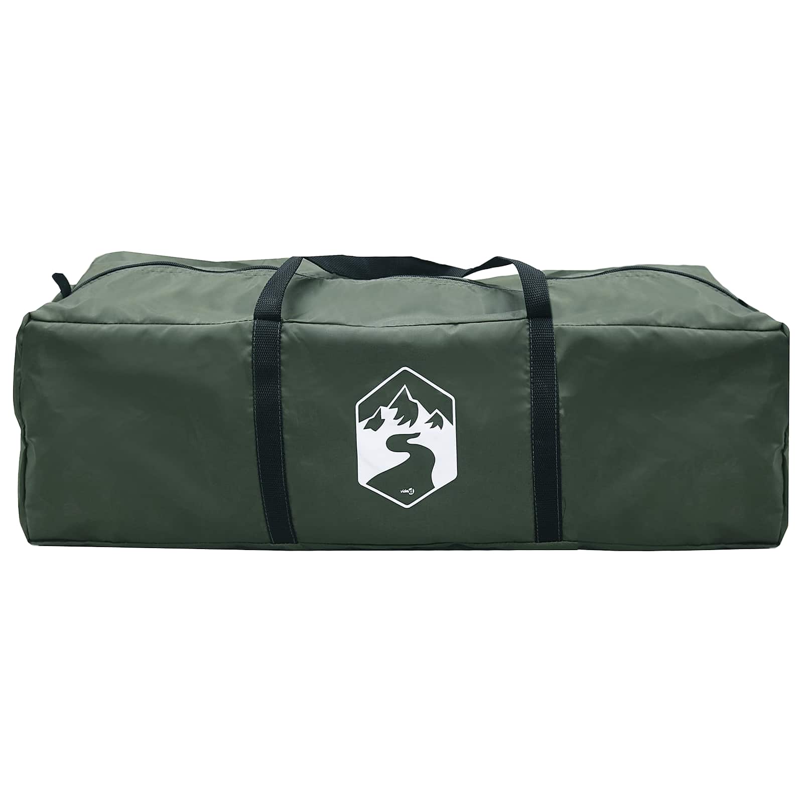Bil Telt med tag Army Grøn 200 x 170 x 170 cm Polyester og Stål