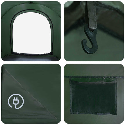 Bil Telt 200 x 170 x 170 cm Army Grøn Polyester og Stål