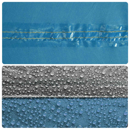 Bil Telt 350 x 250 cm Blå Polyester og Stål