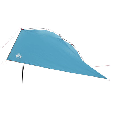 Bil Telt 350 x 250 cm Blå Polyester og Stål