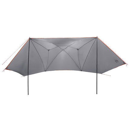 Bil Telt 350 x 250 cm Grå og orange Polyester og Stål
