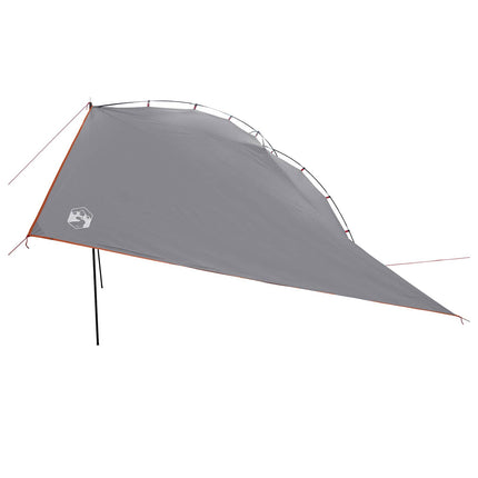 Bil Telt 350 x 250 cm Grå og orange Polyester og Stål