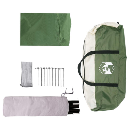 Tailgate awning vandafvisende Grøn 405 x 280 x 220 cm