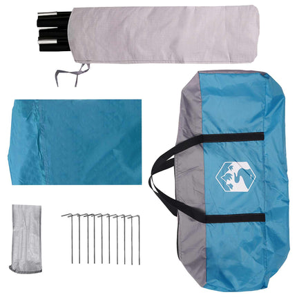 Tailgate awning vandafvisende 405 x 280 x 220 cm Blå