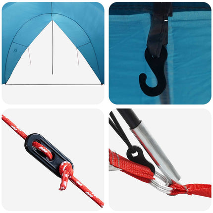Tailgate awning vandafvisende 405 x 280 x 220 cm Blå