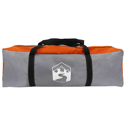 Tailgate awning vandafvisende 405 x 280 x 220 cm Grå og orange