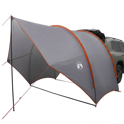 Tailgate awning vandafvisende 405 x 280 x 220 cm Grå og orange