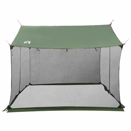Camping tarp med mesh vægge Grøn 270 x 210 x 210 cm