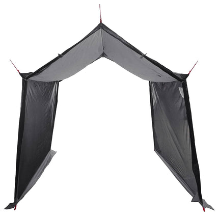 Camping tarp med mesh vægge Grå og orange 270 x 210 x 210 cm