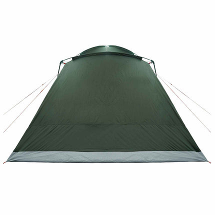Hyttetelt med tag Army grøn 12-person Polyester og Stål
