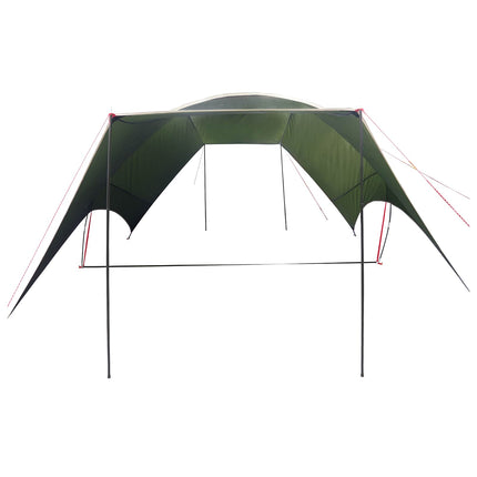 Camping tarp vandafvisende Army Grøn 550 x 400 x 230 cm