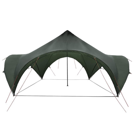 Party Tent Army grøn 500 x 500 x 350 cm Polyester og Stål