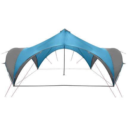 Party Tent med tag Blå 600 x 600 x 400 cm Polyester og Stål