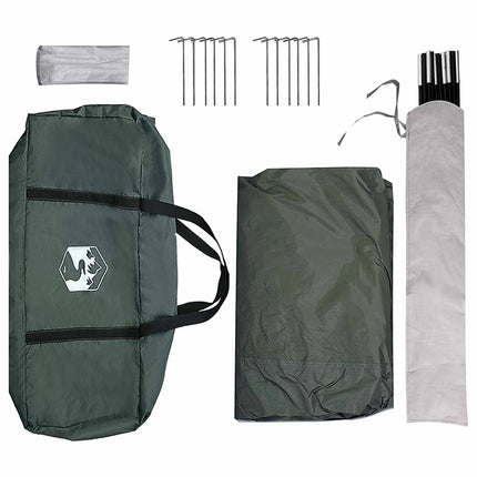 Party Tent Army grøn 600 x 600 x 400 cm Polyester og Stål