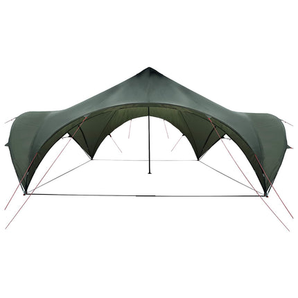 Party Tent Army grøn 600 x 600 x 400 cm Polyester og Stål