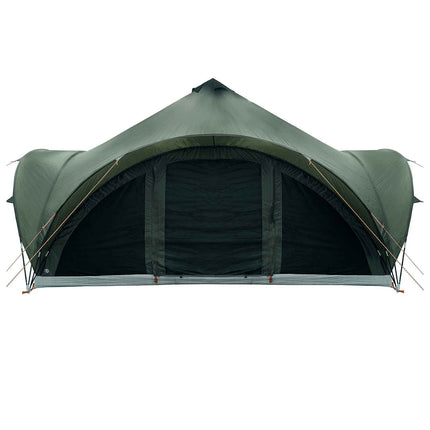 Tipi telt med tag Army grøn 18-Personer Polyester og Stål