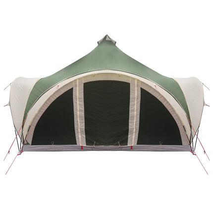 Tipi telt med tag Grøn 6-personers Polyester og Stål