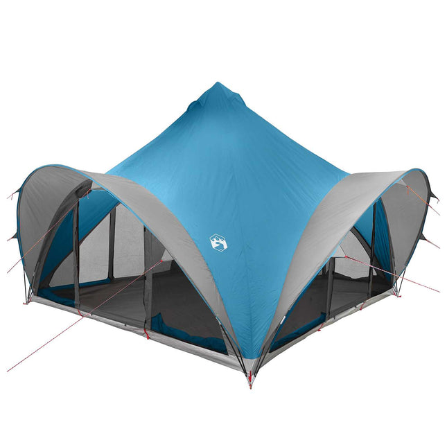 Tipi telt med tag Blå 6-personers Polyester og Stål