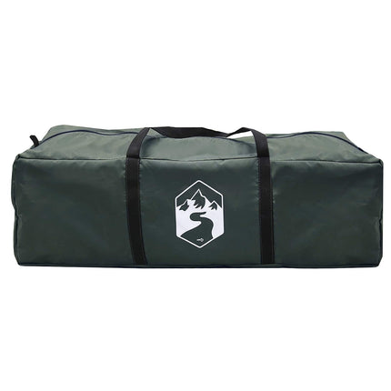 Tipi telt med tag Army grøn 6-personers Polyester og Stål