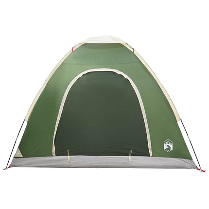 Camping telt med tag med luftventil Grøn 190 x 140 x 105 cm