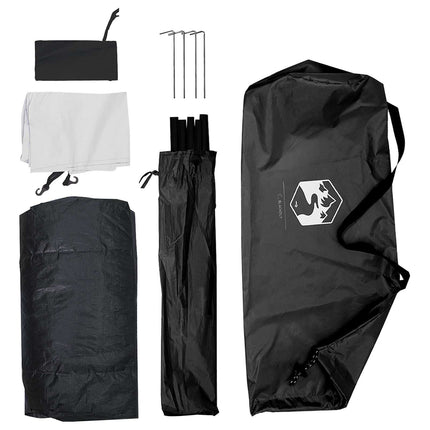 Camping telt med tag 185T Polyester med PU belægning