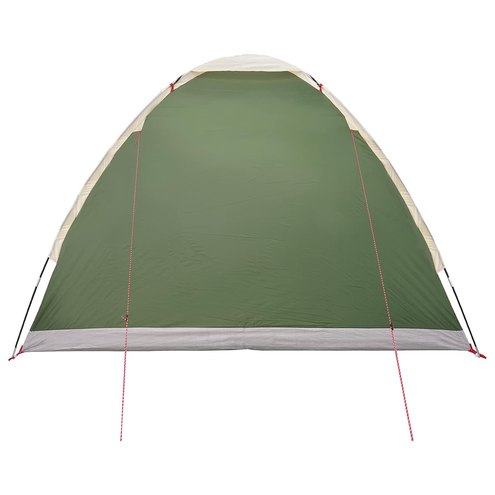Camping telt med tag med luftventil Grøn 275 x 215 x 125 cm