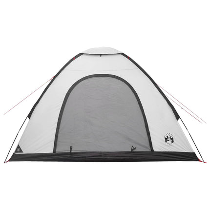 Camping telt 4-personers Hvid Blackout