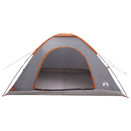 Camping telt 6-personers Grå og orange