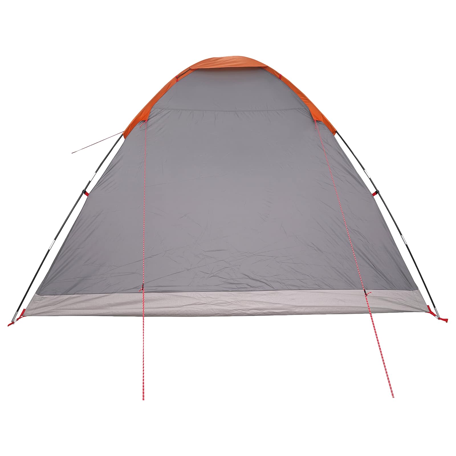 Camping telt med tag Grå og orange 335 x 275 x 180 cm