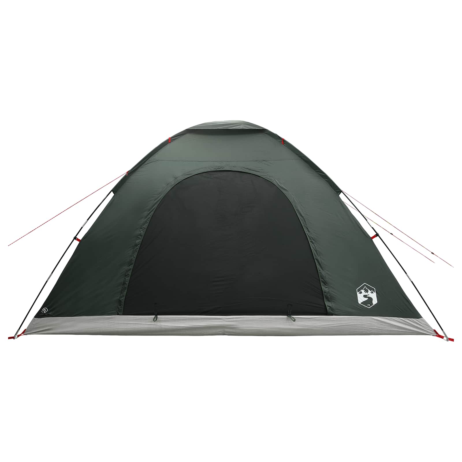 Camping telt med tag Army Grøn 335 x 275 x 180 cm