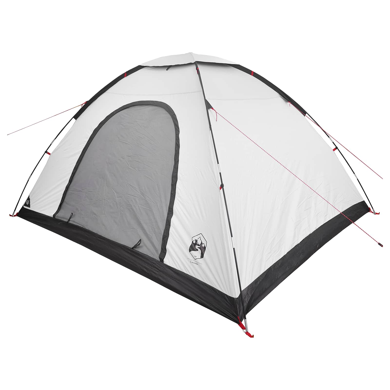 Camping telt med tag Hvid Blackout 335 x 275 x 180 cm
