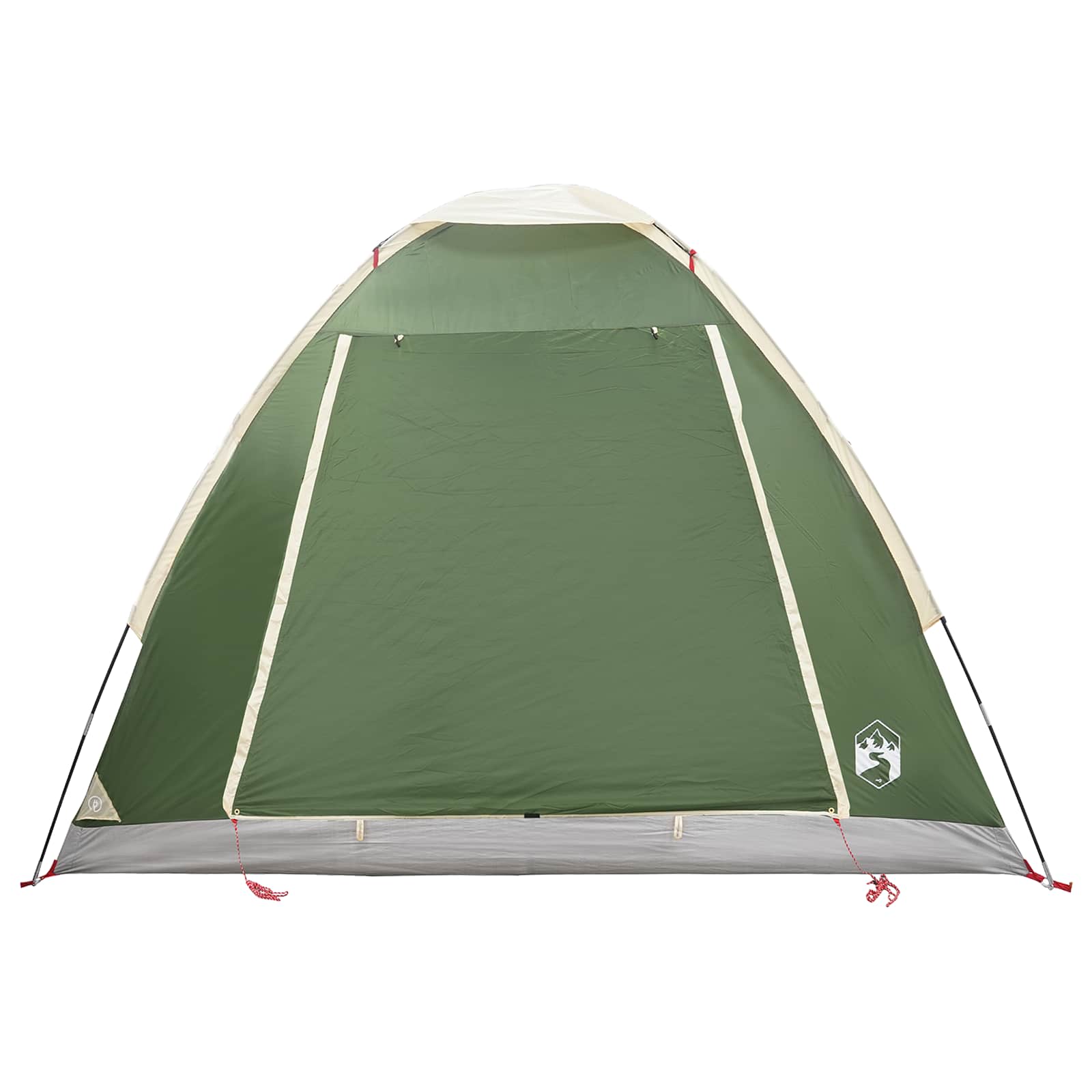 Camping telt med tag Grøn 2-personers Polyester og Stål
