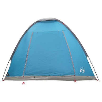 Camping telt 2-personers Blå Polyester og Stål