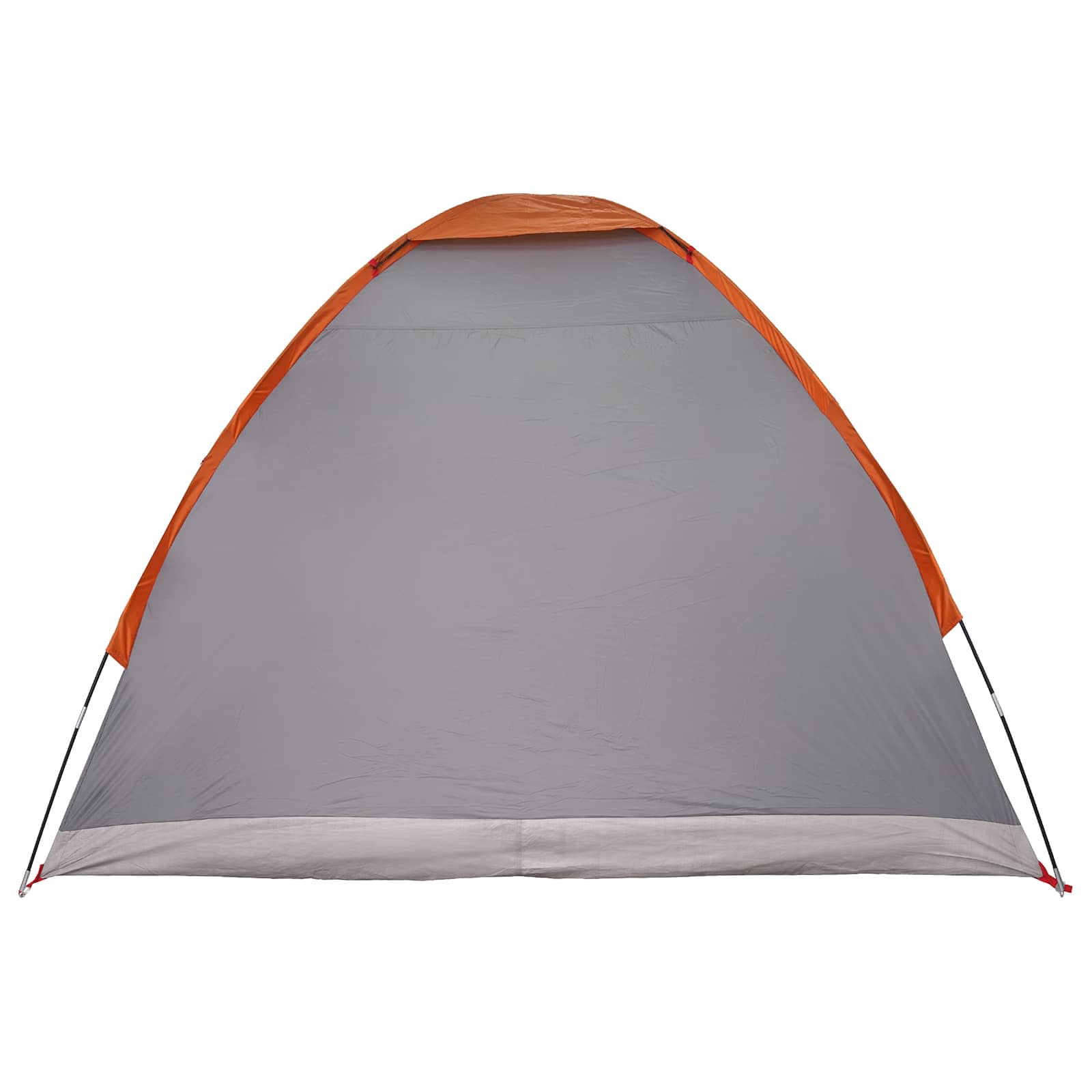 Camping telt Grå og orange 2-personers Polyester og Stål