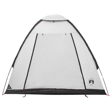 Camping telt 2-personers Hvid Blackout Polyester og Stål