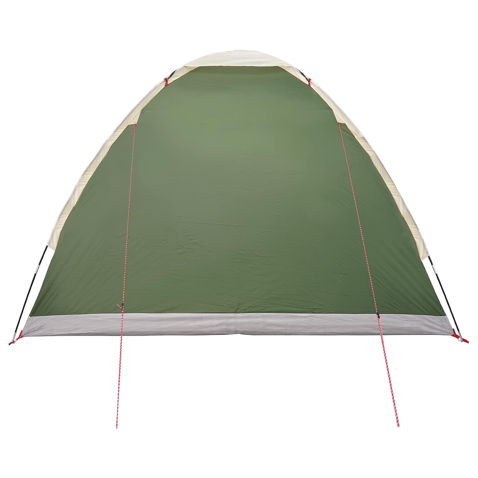Camping telt med tag Grøn 4-personers Polyester og Stål