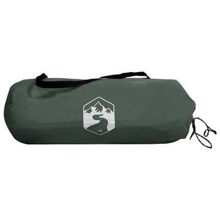Camping telt 4-personers Army Grøn Polyester og Stål