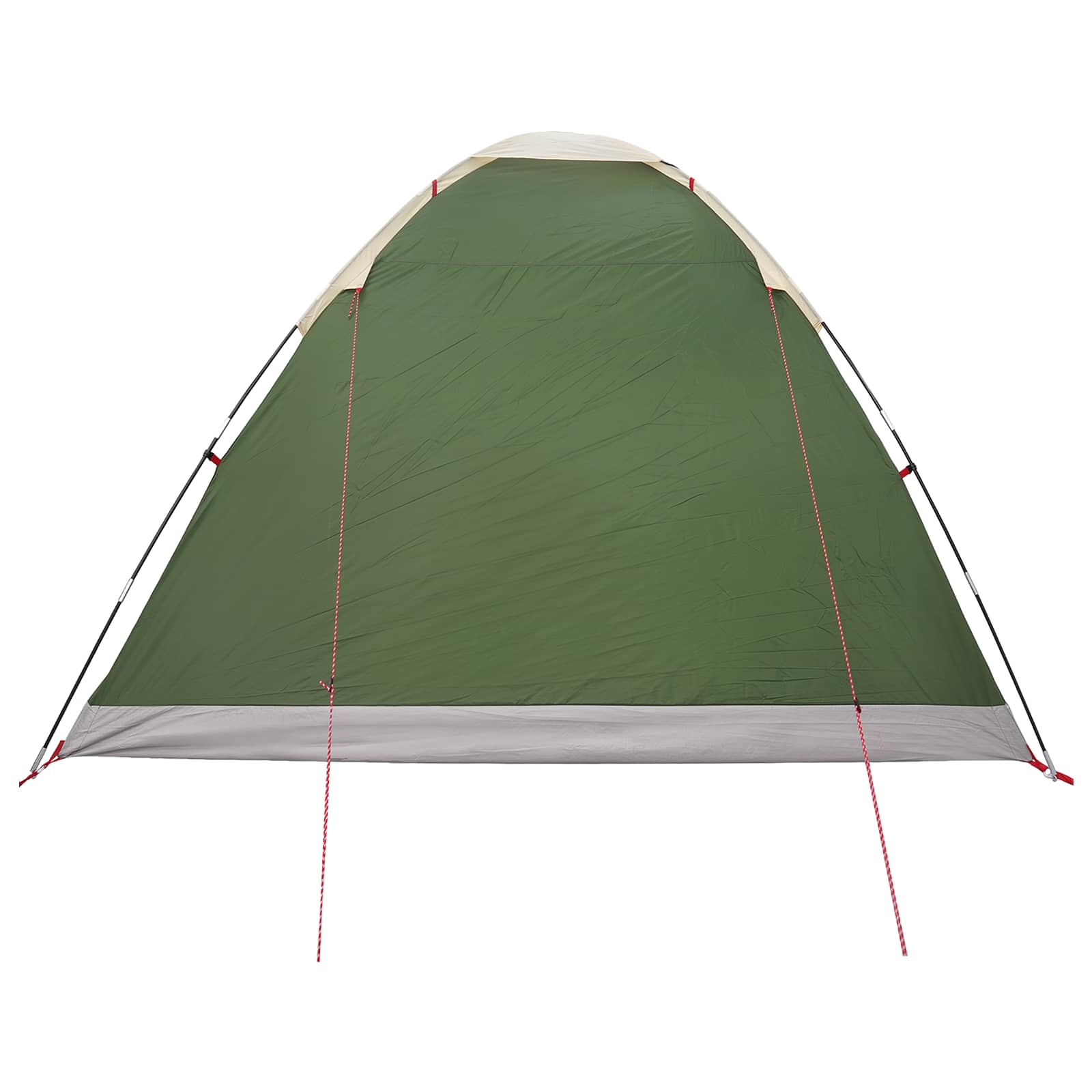 Camping telt med tag Grøn 6-personers Polyester og Stål