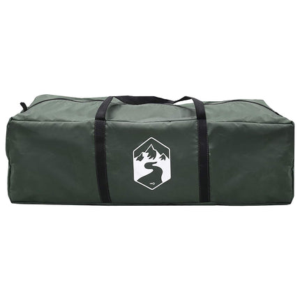 Tunneltelt Army Grøn 366 x 244 x 198 cm Polyester og Stål