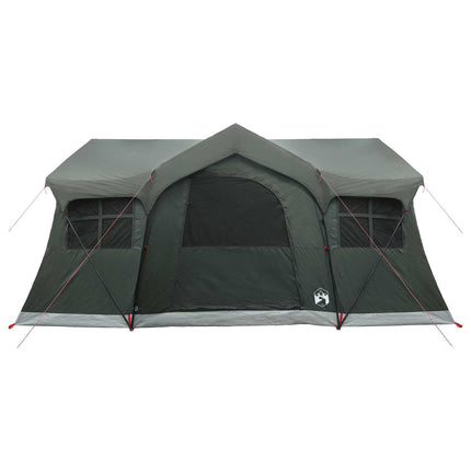 Familietelt Army Grøn 487 x 340 x 216 cm Polyester og Stål