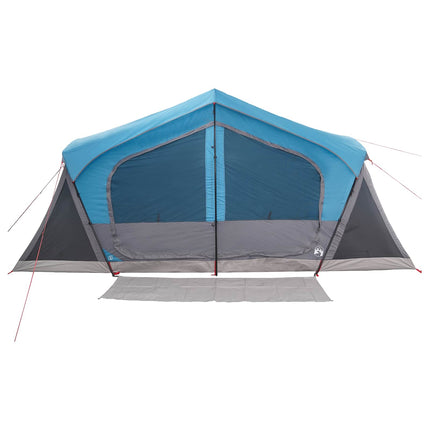 Hyttetelt med tag Blå 480 x 273 x 205 cm Polyester og Stål