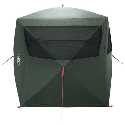 Jagttelt med tag Army Grøn 143 x 143 x 165 cm Polyester og Stål