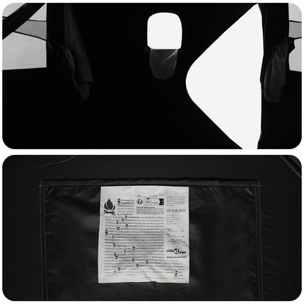 Jagttelt Hvid Blackout 143 x 143 x 165 cm Polyester og Stål