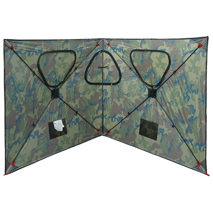 Jagttelt Camouflage 145 x 145 x 150 cm Polyester og Stål